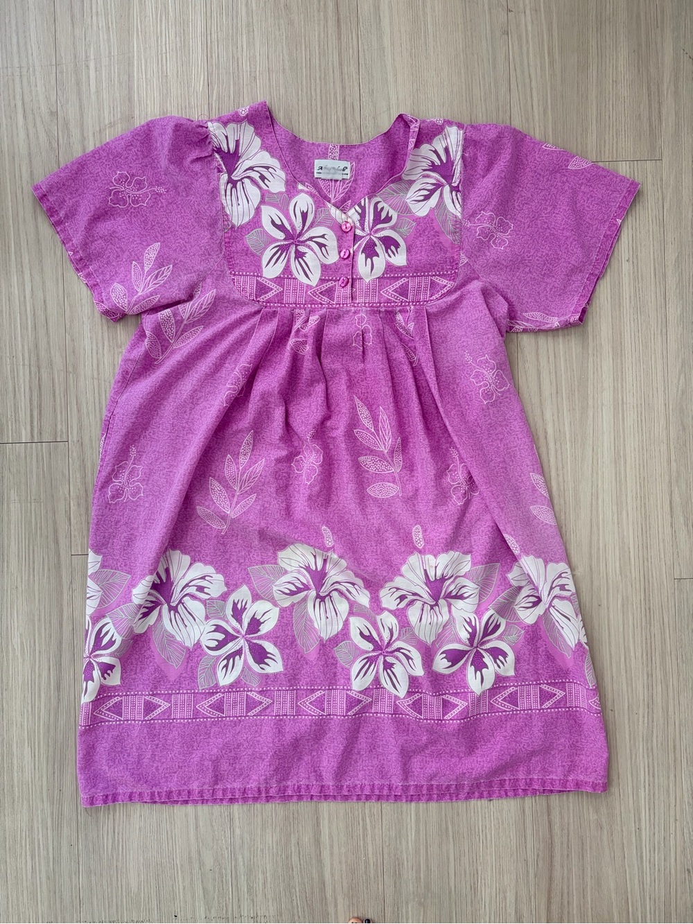 Anthony Richards Pink Floral Pullover Nightgown 🌸😴
